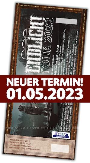 Produktabbildung ASP ENDLiCH! Tour 2023 – 01.05.2023 Wiesbaden – Schlachthof 