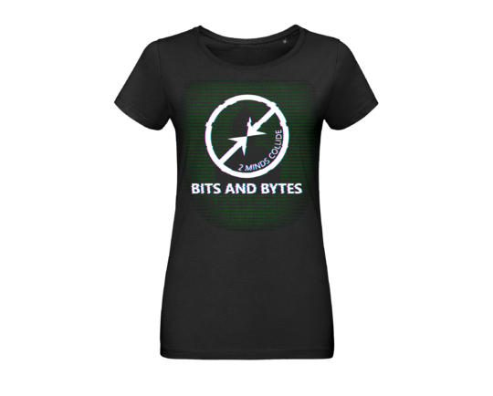 Produktabbildung Two Minds Collide: "Bits and Bytes" Damen Shirt