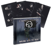 Produktabbildung CD Two Minds Collide: "Marching With The Dead" + Postkartenset, signiert