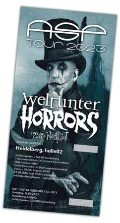 Produktabbildung Weltunter Horrors Tour – Heidelberg, halle_02