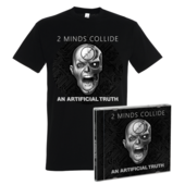 Produktabbildung CD Two Minds Collide "An Artificial Truth" + Shirt