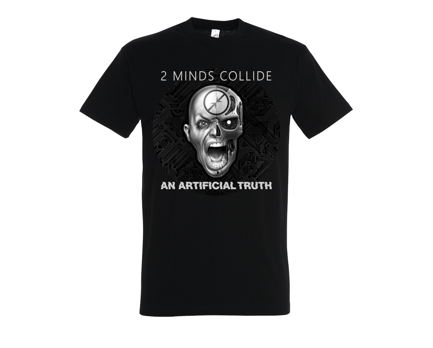 Produktabbildung Two Minds Collide "An Artificial Truth" Unisex-Shirt