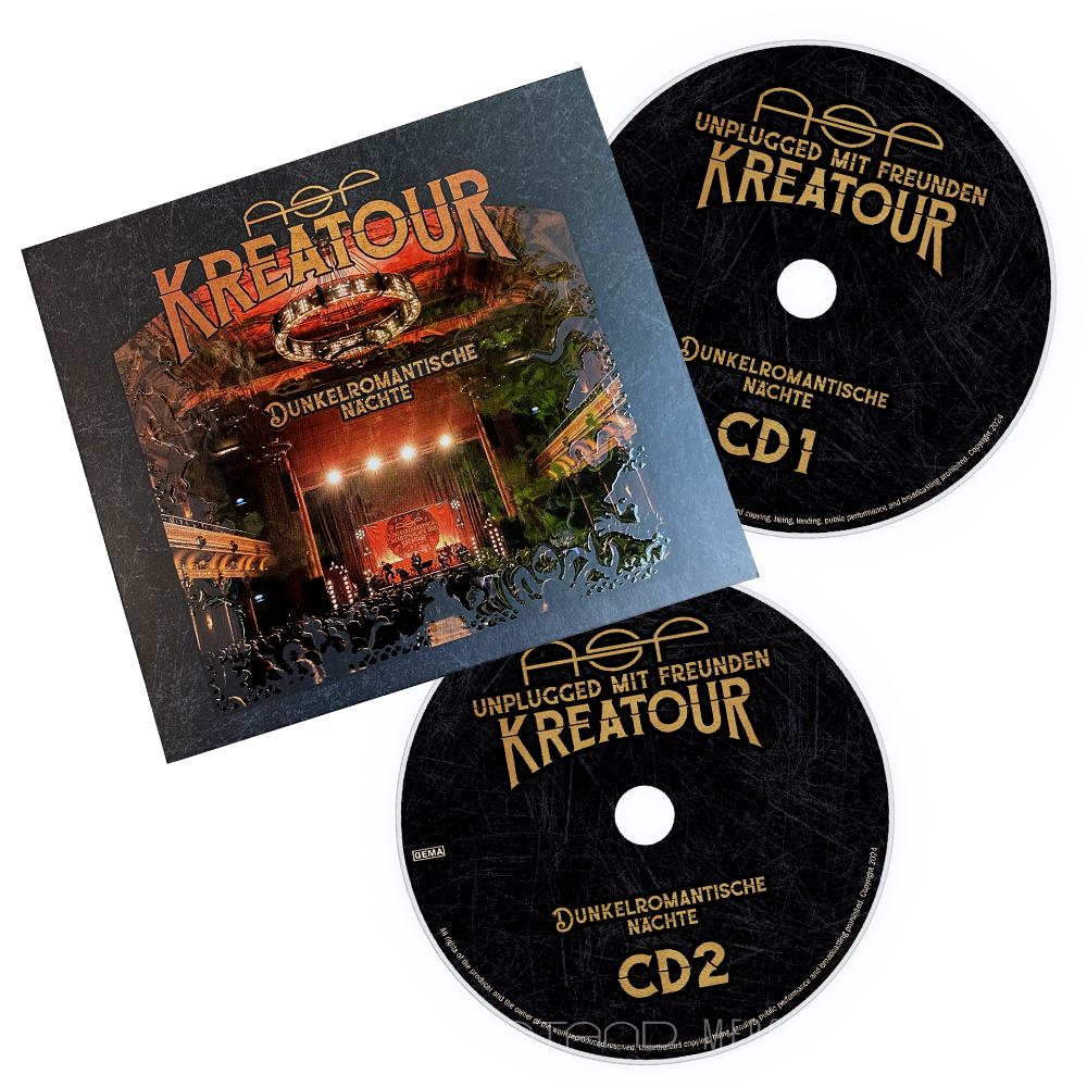 Produktabbildung 2CD ASP "KreaTour" DigiPac Edition