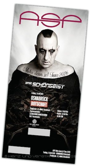 Produktabbildung ASP mehr denn je! Tour 2026 – Osnabrück, Botschaft