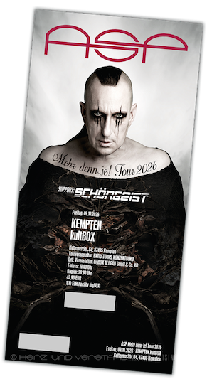 Produktabbildung ASP mehr denn je! Tour 2026 – Kempten, kultBOX