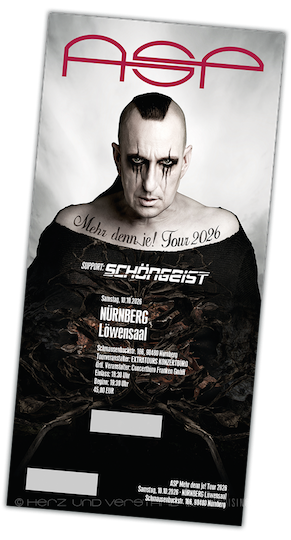 Produktabbildung ASP mehr denn je! Tour 2026 – Nürnberg, Löwensaal