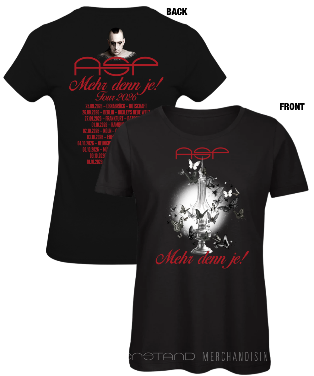 Produktabbildung Tourshirt MEHR DENN JE!-Tour 2026 tailliert