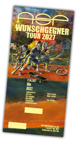 Produktabbildung Wunschgegner Tour 2027 – Ulm, Roxy