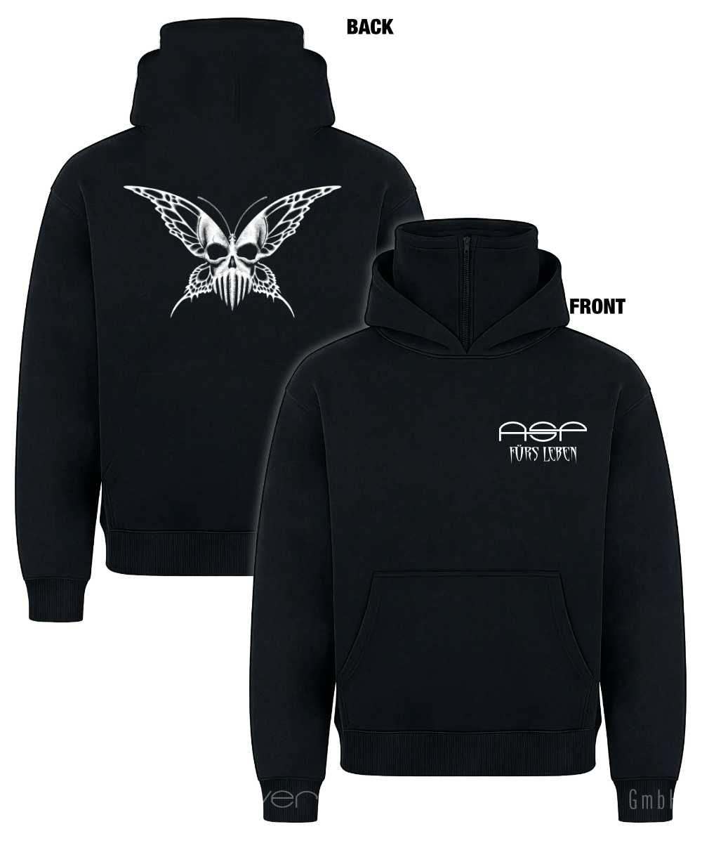 Produktabbildung ASP FÜRS LEBEN Unisex Super-High-Neck-Hoodie