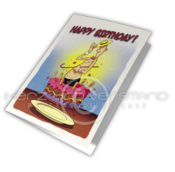 Produktabbildung "Garg"-Postkarte "Happy Birthday"