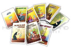 Produktabbildung "Garg"-Postkartenset