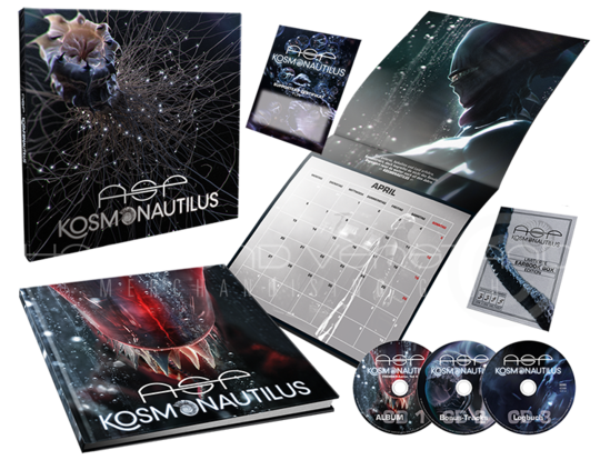 Produktabbildung 3CD „Kosmonautilus“ – „Die ganze Welt“ lim. Box SUPPORTERS EDITION A